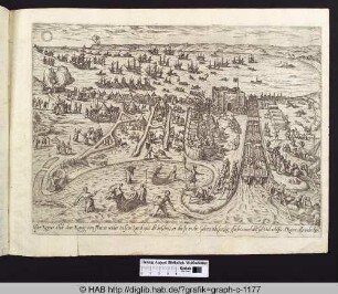Der Keyser stelt dem Konig von Thunis wider in sein land, mit den bescheit, er die, so in die Goleta inbesatzung glacht, unterhalten sol, und schiffet den Keyser also wider bey