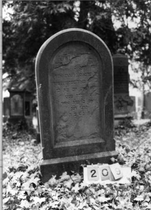 Grabstein 209