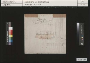 Hering, Steinkohlenwerk, Bockwa, Baue auf dem Zachkohlenflöz im Straßenfeld