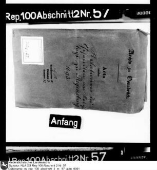 Relationen des Gesandten auf dem Reichstag zu Regensburg