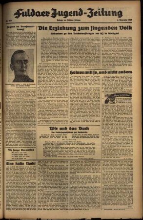 Zweite Ausgabe vom Donnerstag, den 04. November 1937.