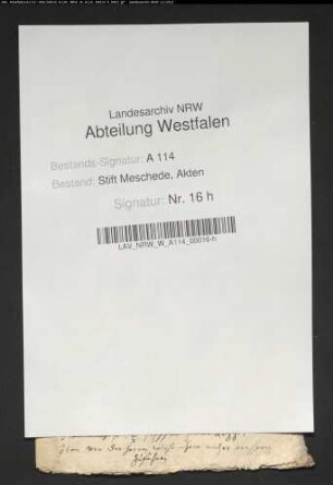 Hellemanns: Güterverzeichnis