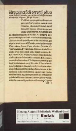Alius compendiosus dyalogus de arte punctandi. exellentissimi [!] viri magistri Johannis de lapide sacra[rum] l[itte]ra[rum] p[ro]fessoris eximij. ...