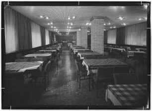 Königstein. Jugendherberge. Speisesaal