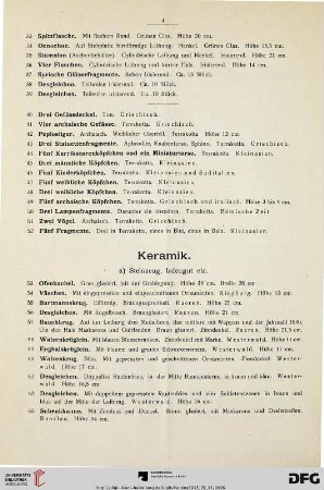Keramik (Nr. 53-140)