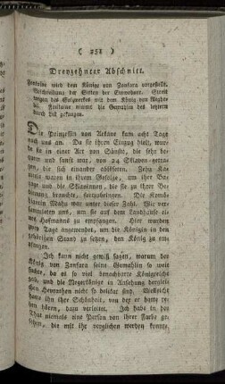 Dreyzehnter Abschnitt. - Funfzehnter Abschnitt.