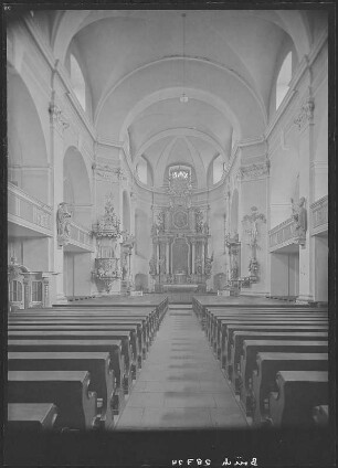 Schirgiswalde. Inneres der Katholischen Kirche