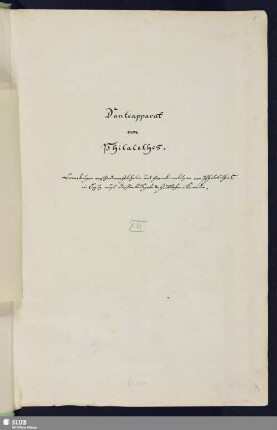 12: Bemerkungen verschiedener Gelehrten und Gegenbemerkungen von Philalethes in Bezug auf dessen Ausgabe der Göttlichen Komödie - Mscr.Dresd.e.91,Bd.12