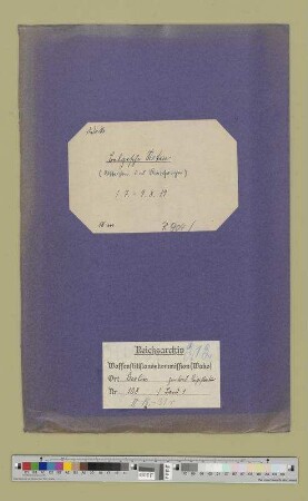 Belgische Noten. - Abschriften und Übersetzungen: Bd. 1