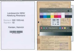 Entnazifizierung Heinrich Karsten , geb. 13.07.1896 (Gaertner)