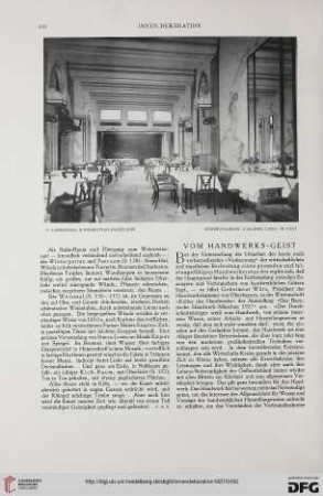 38: Vom Handwerks-Geist