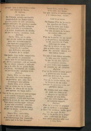 Santa Rita : Letra y música de Álvaro Retana.