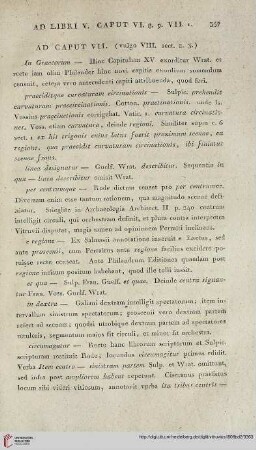 Ad caput VII