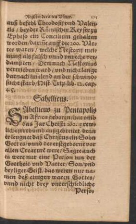 Sabellicus.