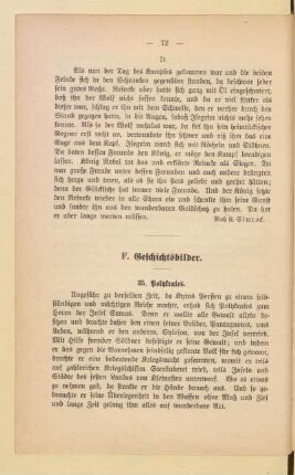F. Geschichtsbilder