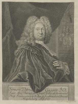 Bildnis des Simon Petrus Gasser