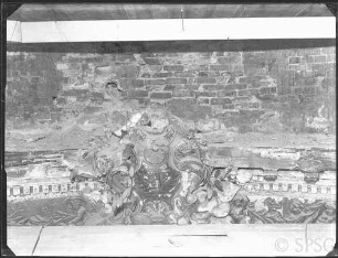 Berlin, Schloss Charlottenburg, Altes Schloss, Ovaler Saal, R.: 211, Nordkartouche.