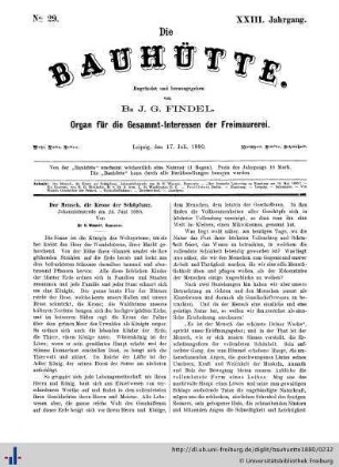 Nr. 29, 17. Juli 1880