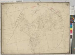 Mairie de Gressenich, Section C dite Ell, commune Ell. 1: 2500 (alte Urkarte)