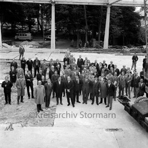 Stormarnhalle: Richtfest: Gäste, 13. September 1967