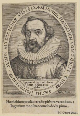 Bildnis des Daniel Haenichen