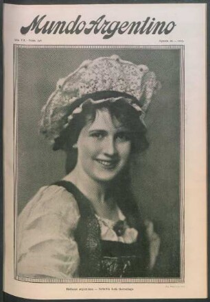 Bellezas argentinas. - Señorita Lola Gorostiaga [Fotografía]
