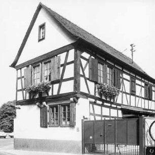 Fachwerkwohnhaus; Dreieich, Fahrgasse 55