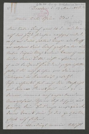 Brief an Ida Seyfert : 19.05.1856