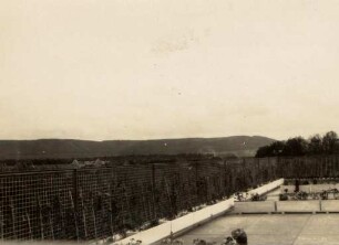Eröffnung der Dammerstocksiedlung. Dachterrasse Zweifamilienhaus