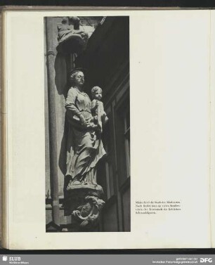 Madonnenfigur in Mainz
