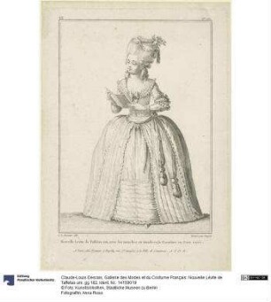 Gallerie des Modes et du Costume Français: Nouvelle Lévite de Taffetas uni. gg.182
