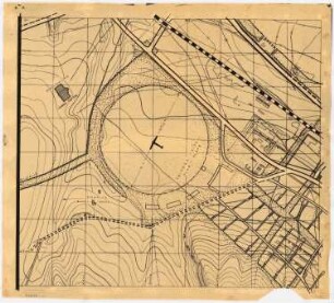 Gesamtbebauungsplan Ankara: Grundplan, Teilblatt 3 A