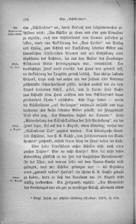 Eine "Schillerfeier".
