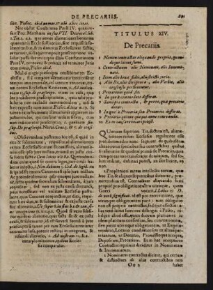 Titulus XIV.