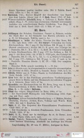Kt. Bern (Nr. 2858 - 3384)