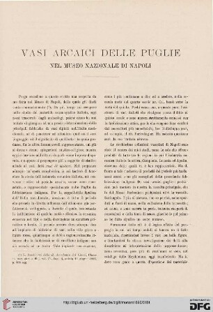 6: Vasi arcaici delle Puglie nel Museo Nazionale di Napoli