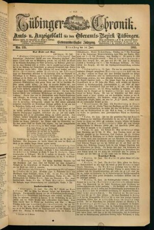 14. Juni (Nro. 135) - 19. Juni (Nro. 140)