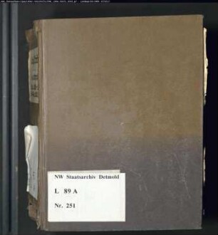 Gogerichtsregister Vogtei Schötmar 1616, 1632-1639, 1643/1644, 1651/1652