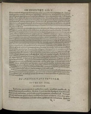 Titulus XXI. - XXVI.