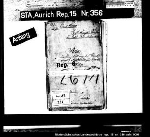 Der Amtsvogt Folkerts in Bunde