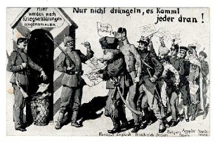 Nr. 10: Hurra, nach Frankreich hinein, ... (Mayer) (verboten)