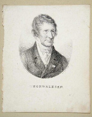 Bildnis von Bertel Thorvaldsen (1770-1844)