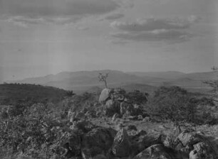 Hochland von Abessinien : Blick auf einige Berge des äthiopischen Hochlands