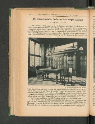 Die Friedrichstädter Stube im Flensburger Museum