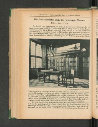 Die Friedrichstädter Stube im Flensburger Museum