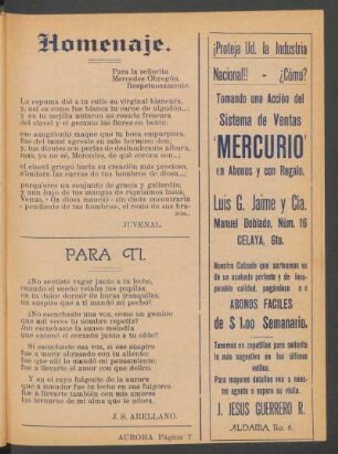 Para tí.