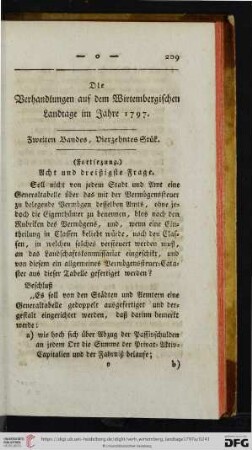 Zweiten Bandes, Vierzehntes Stuek.