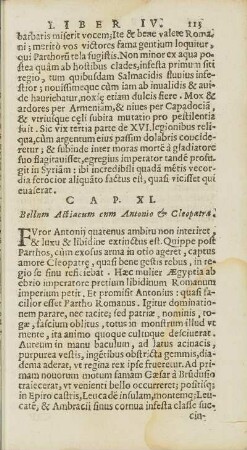 Cap. XI. Bellum Actiacum cum Antonio & Cleopatra