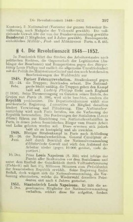 4. Die Revolutionszeit 1848 - 1852