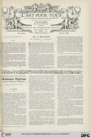 No 37 (Janvier 1889)
